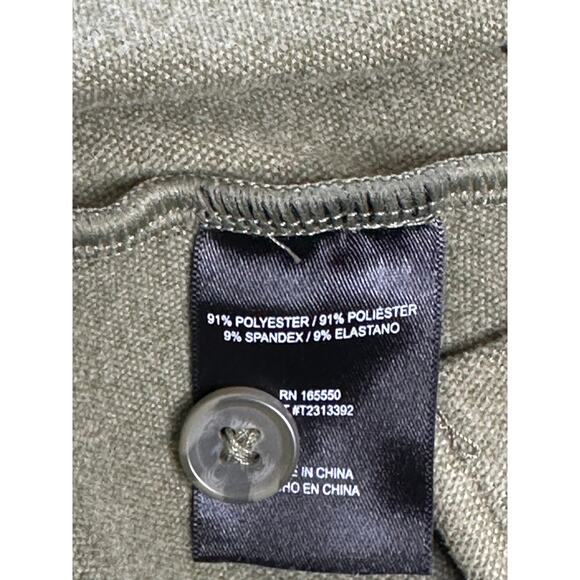 32 Degrees Heat Green Button-Up Shirt Long Sleeve Casual Winter Workwear S - Picture 6 of 9